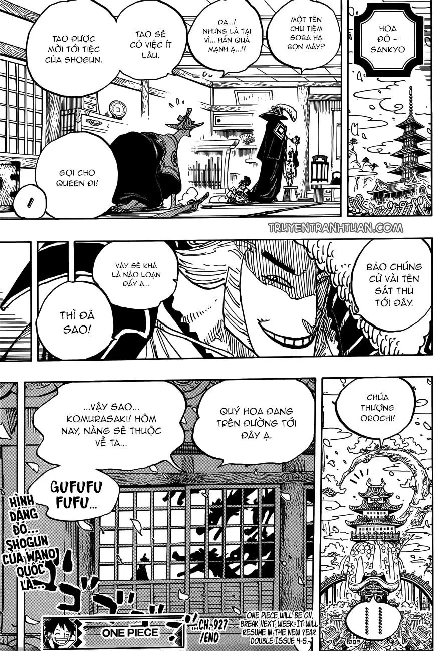 One Piece Chương 927 – trang 15