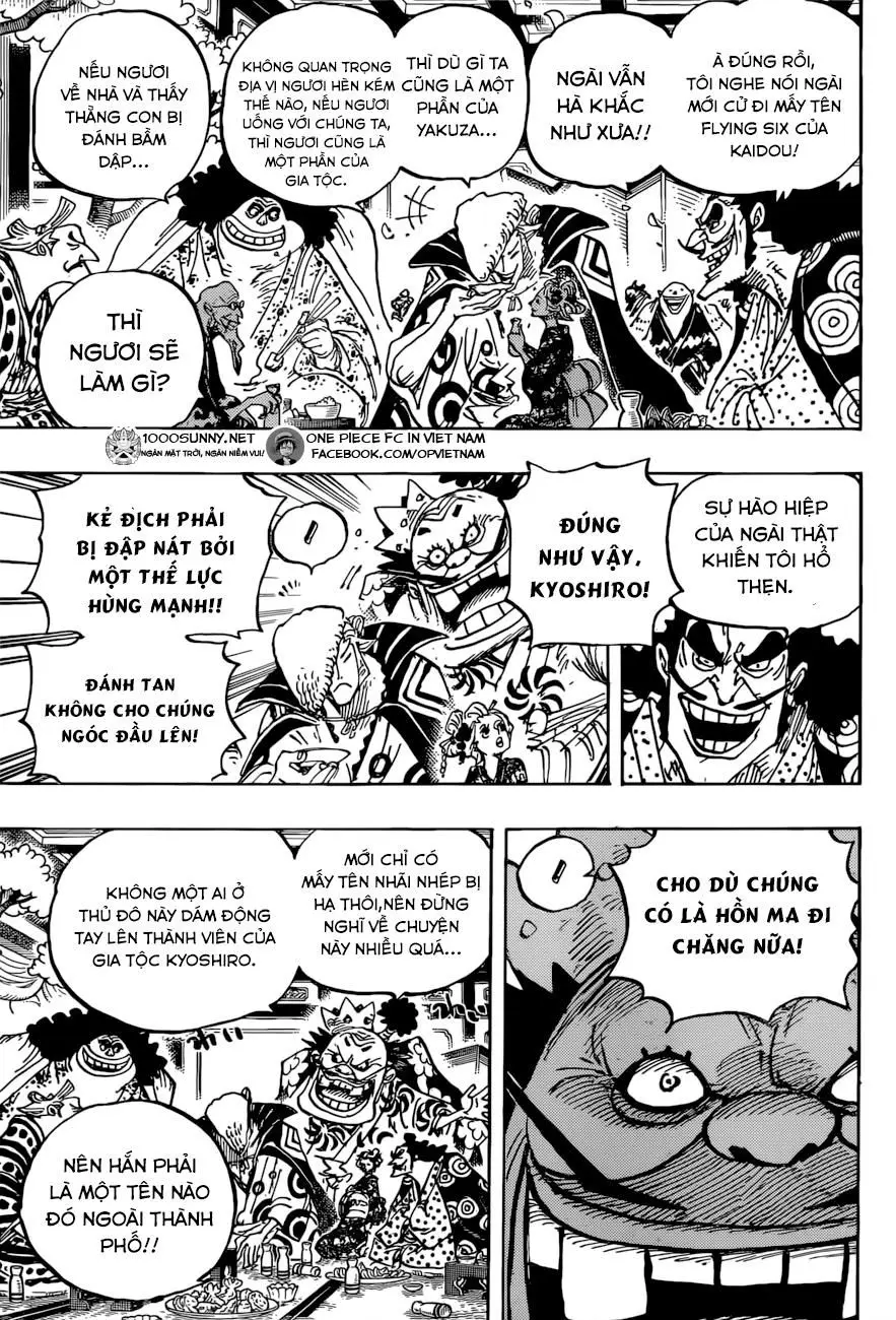 One Piece Chương 932 – trang 9