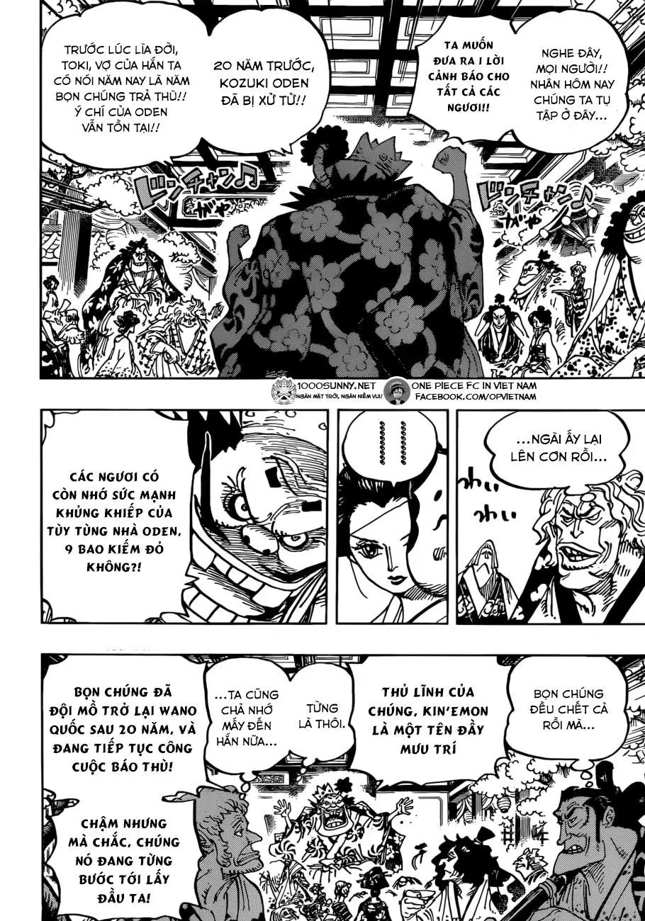 One Piece Chương 932 – trang 10