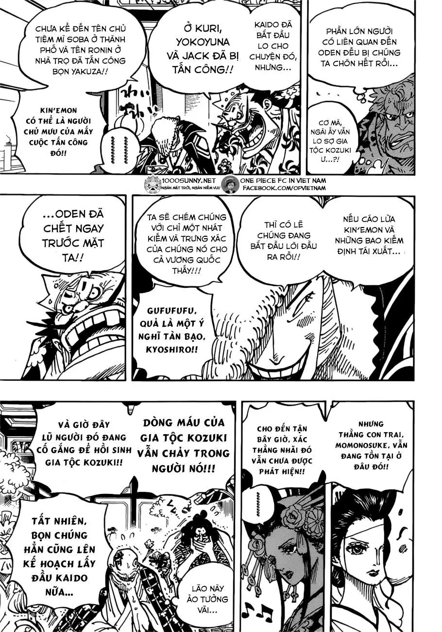One Piece Chương 932 – trang 11