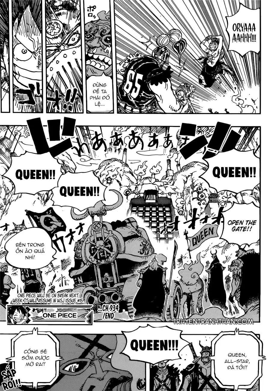 One Piece Chương 934 – trang 16