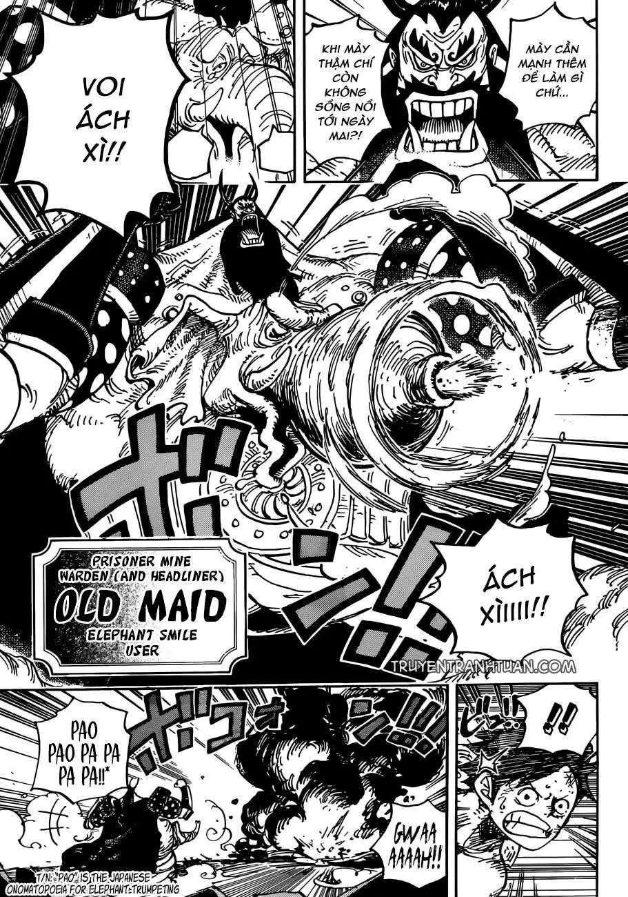 One Piece Chương 935 – trang 8