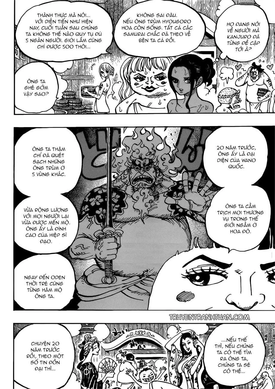 One Piece Chương 935 – trang 14