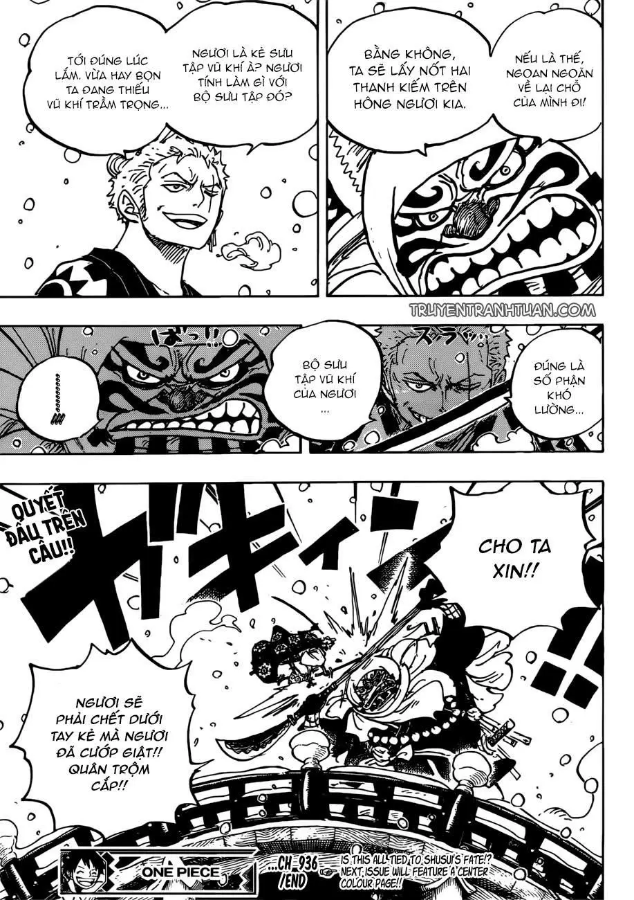 One Piece Chương 936 – trang 18