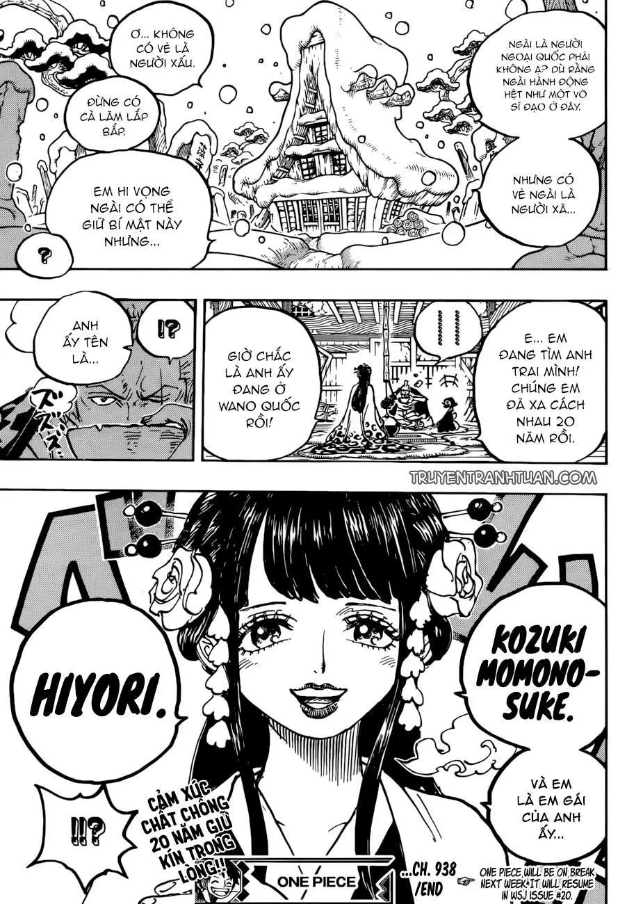 One Piece Chương 938 – trang 14
