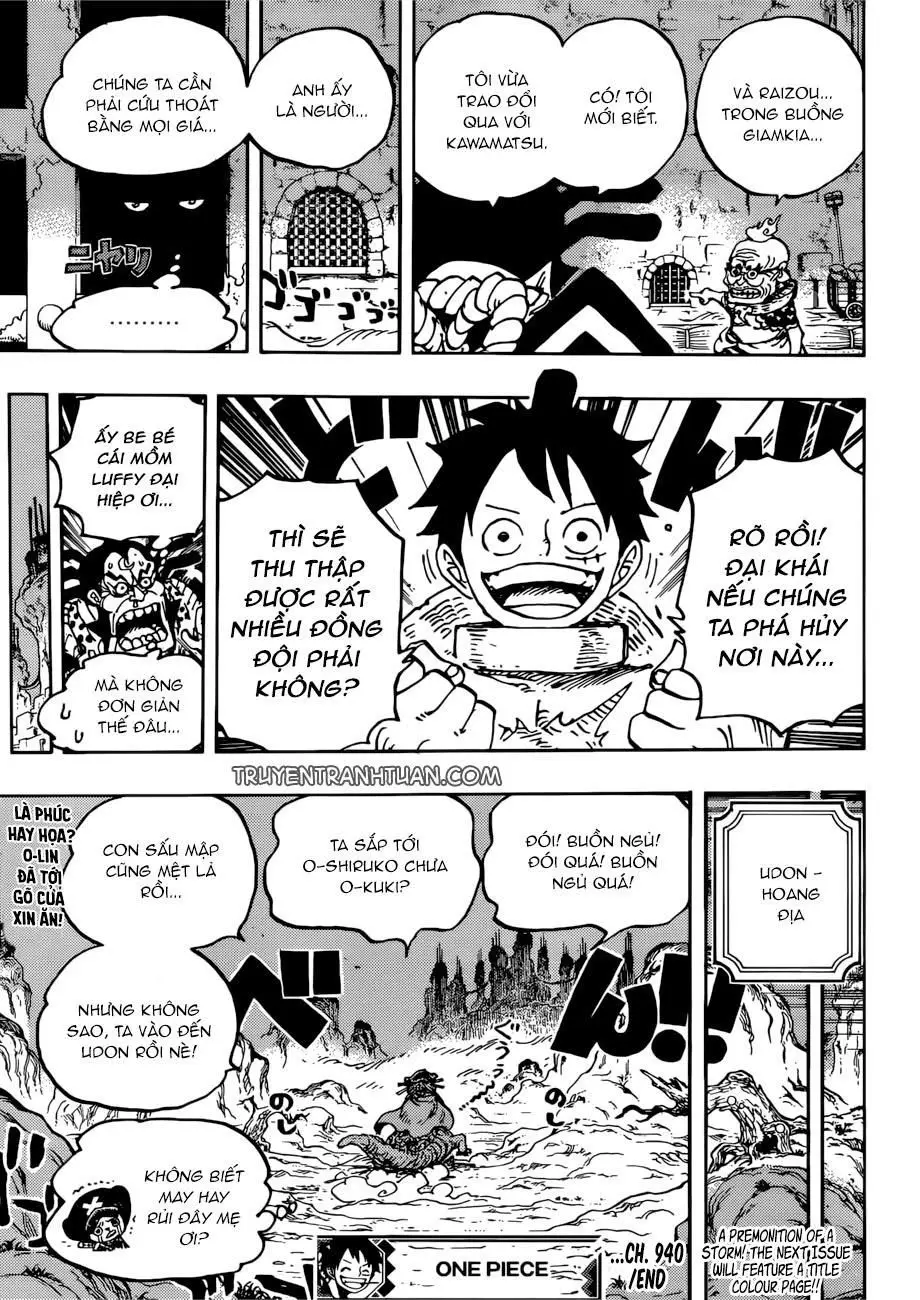 One Piece Chương 940 – trang 18