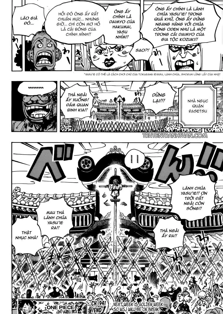 One Piece Chương 941 – trang 18