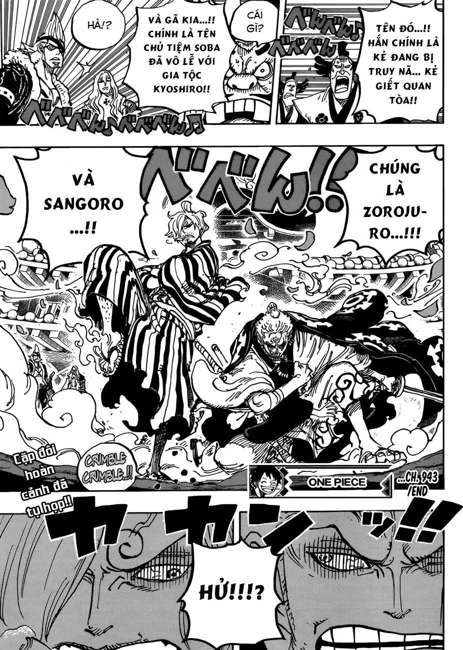 One Piece Chương 943 – trang 17