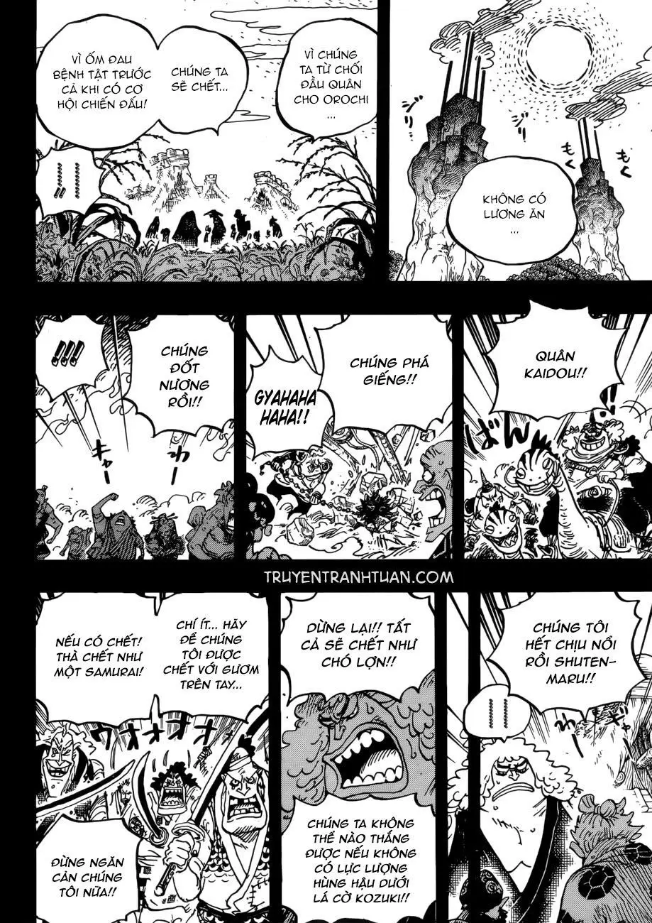 One Piece Chương 950 – trang 9