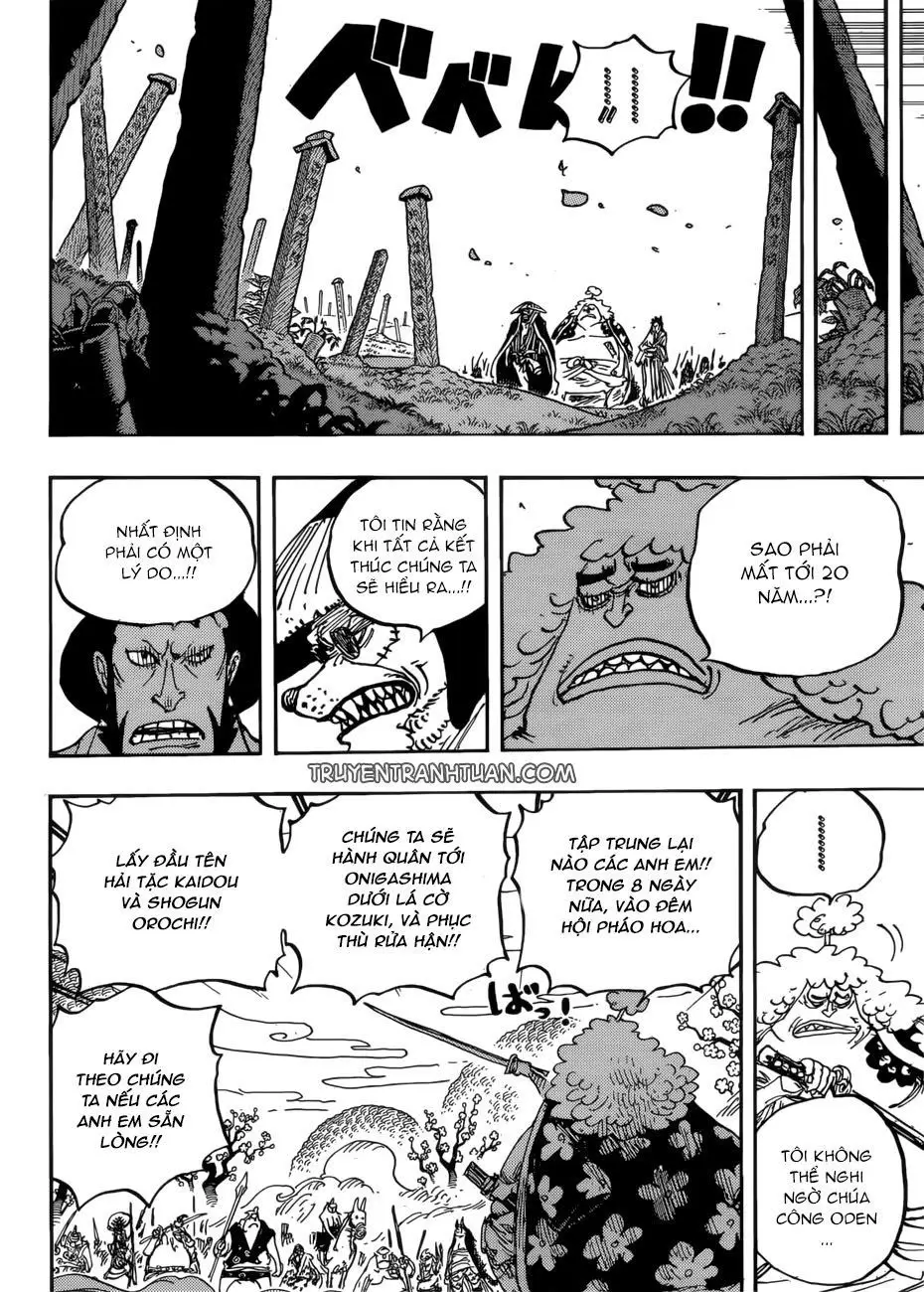 One Piece Chương 950 – trang 11