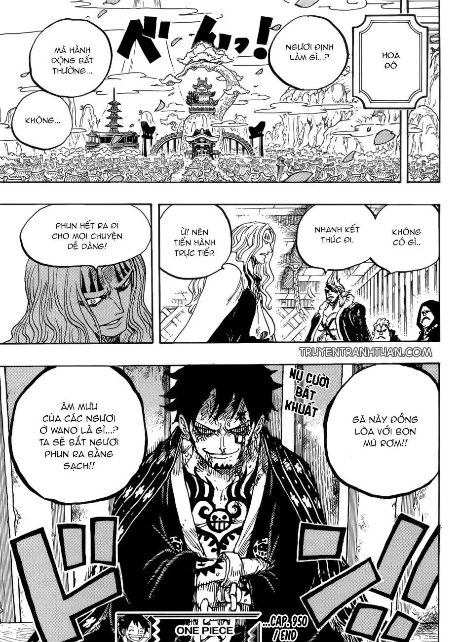 One Piece Chương 950 – trang 16