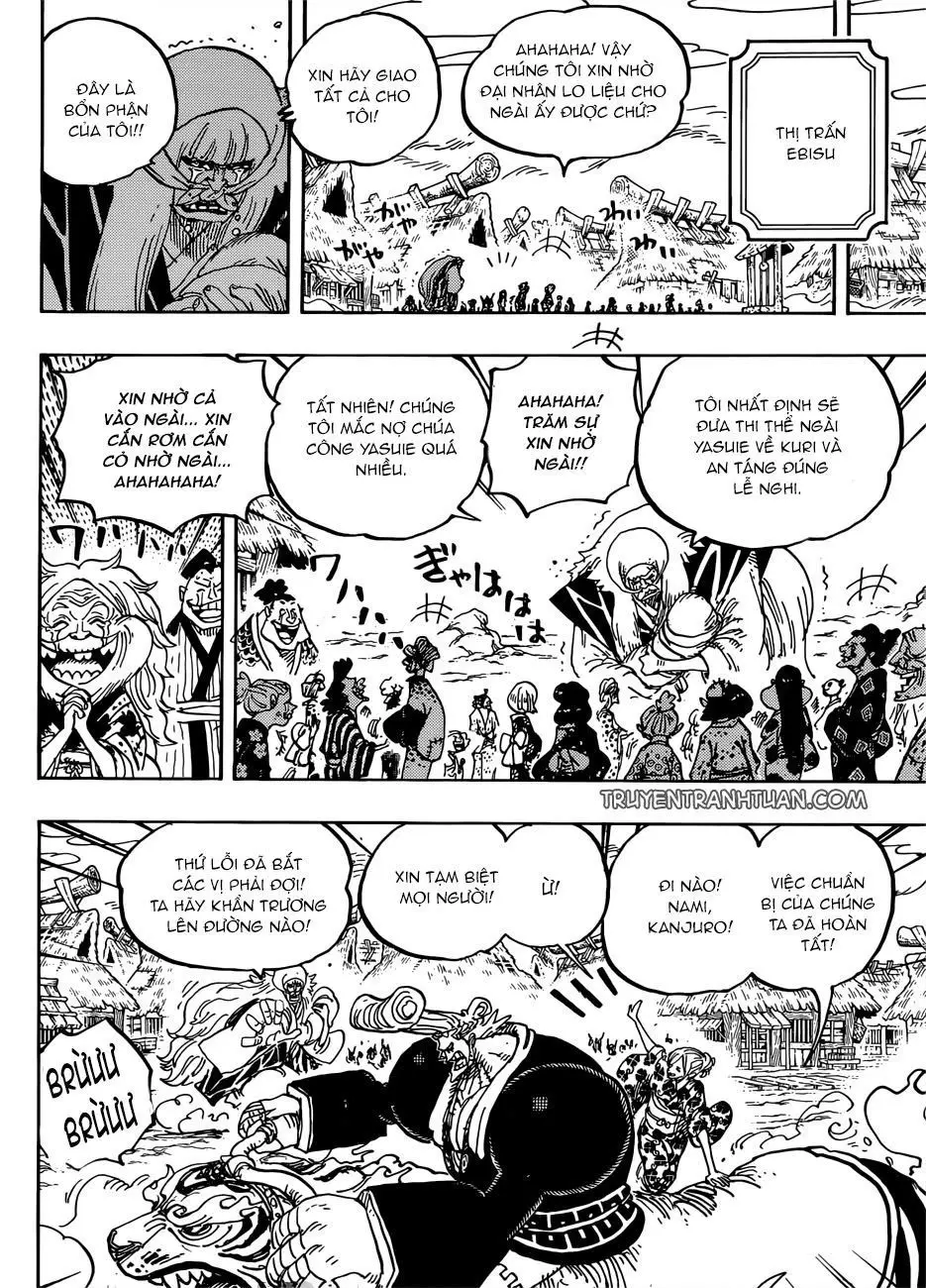 One Piece Chương 951 – trang 10