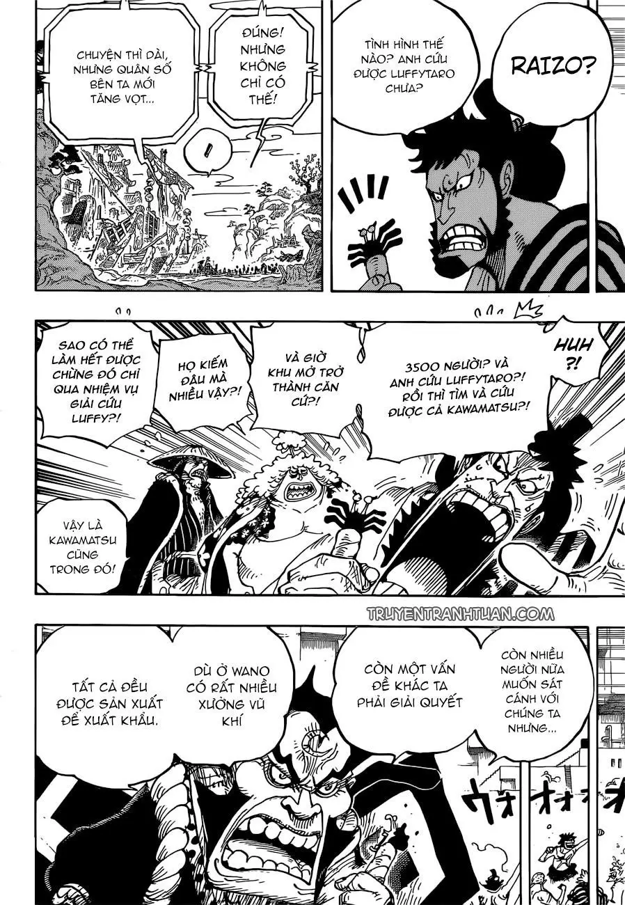 One Piece Chương 952 – trang 12