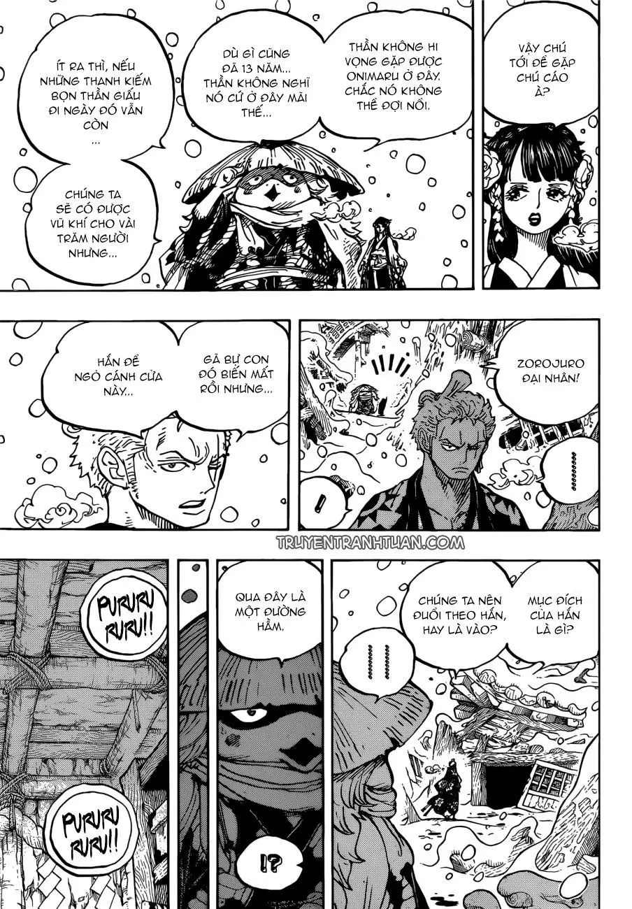 One Piece Chương 953 – trang 14