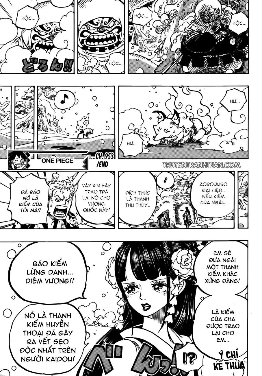 One Piece Chương 953 – trang 16