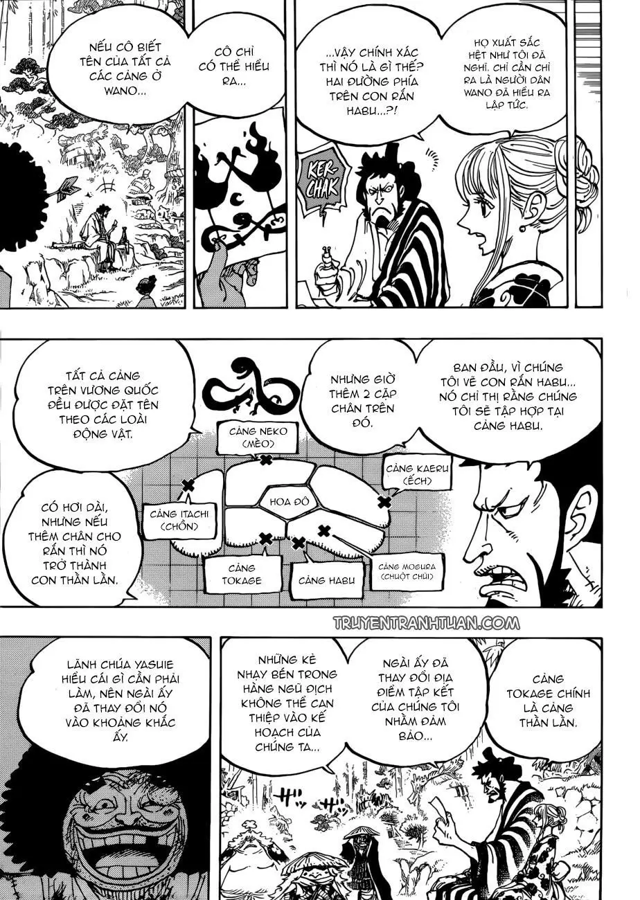 One Piece Chương 954 – trang 8