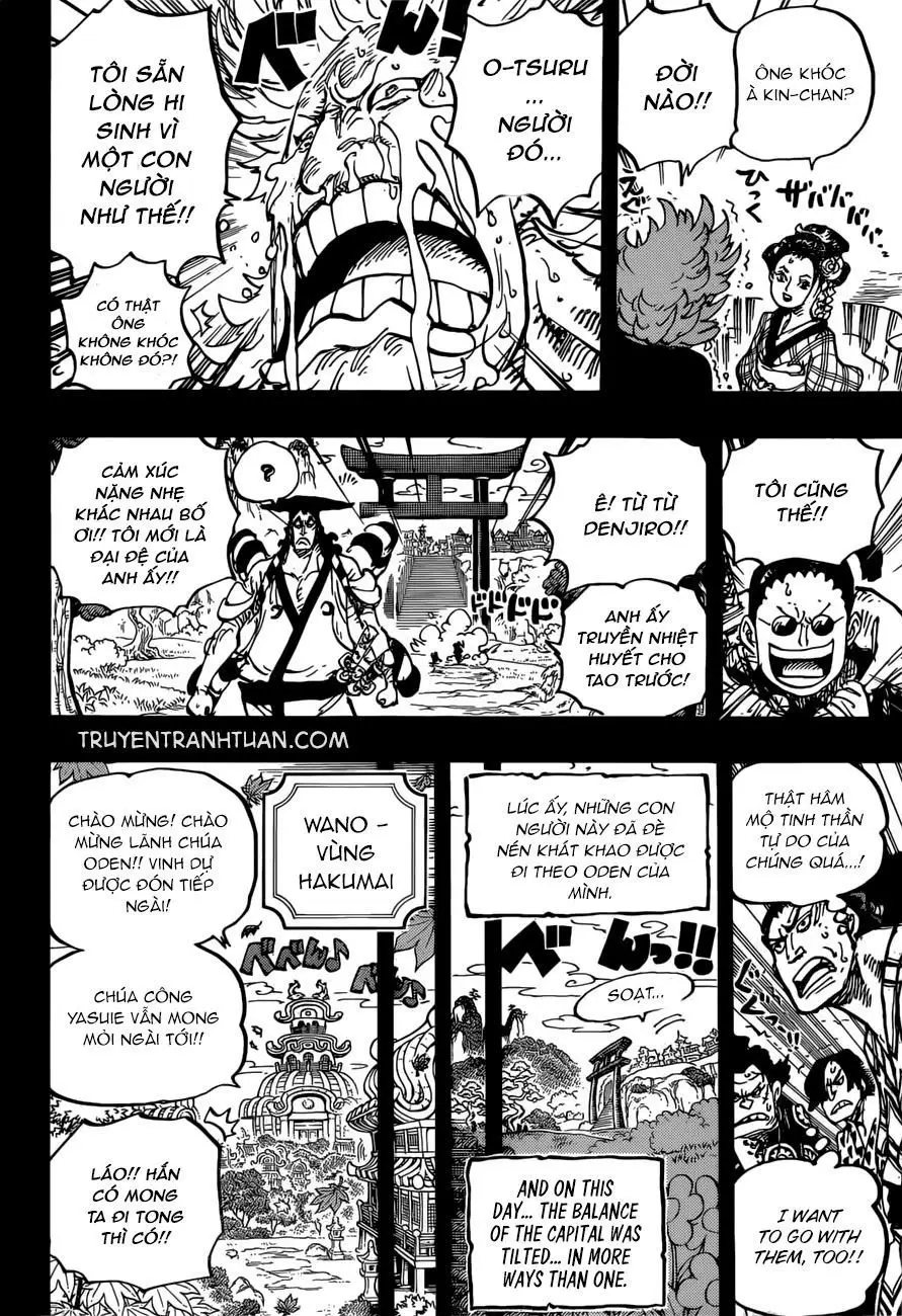 One Piece Chương 961 – trang 14