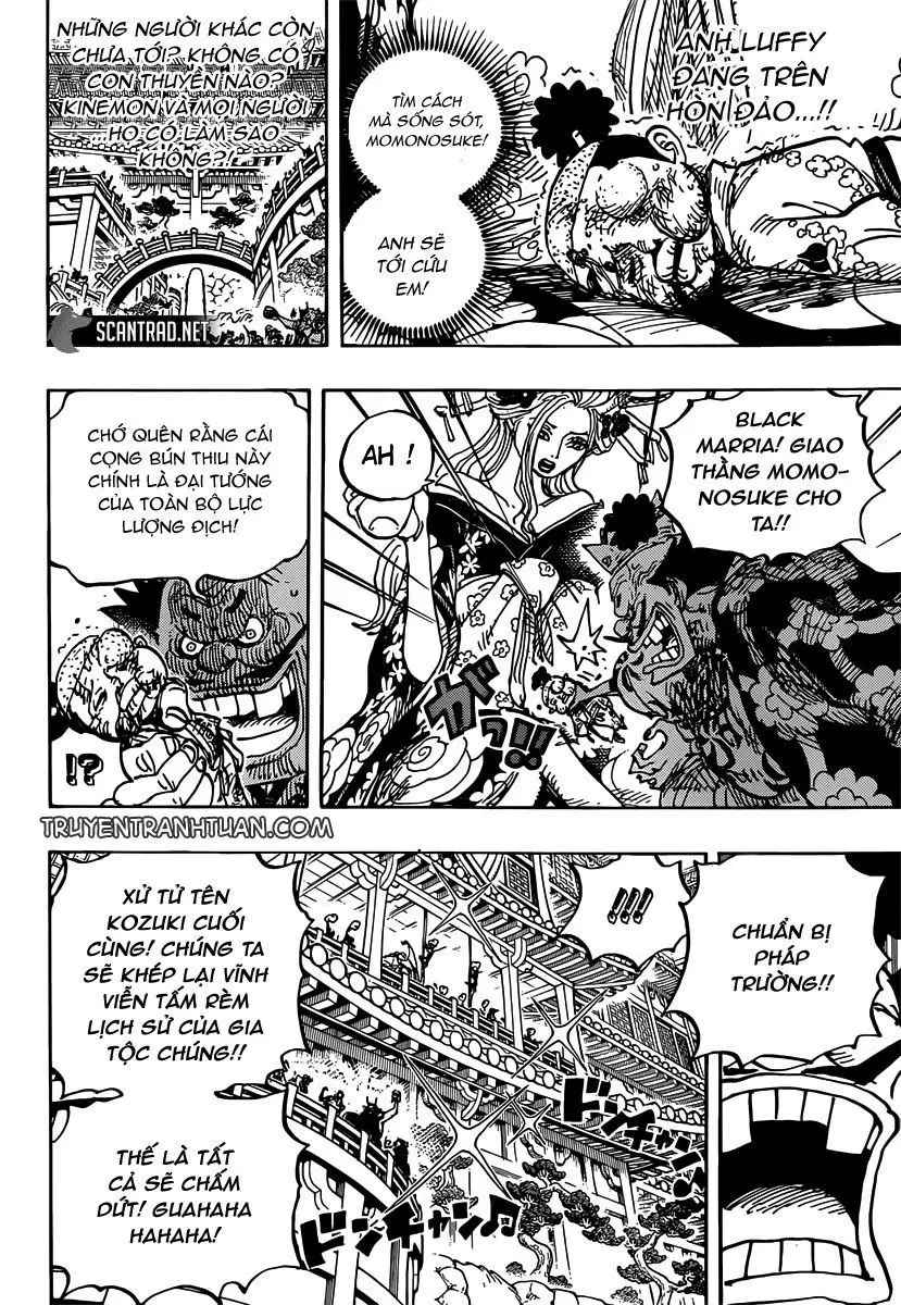 One Piece Chương 982 – trang 8