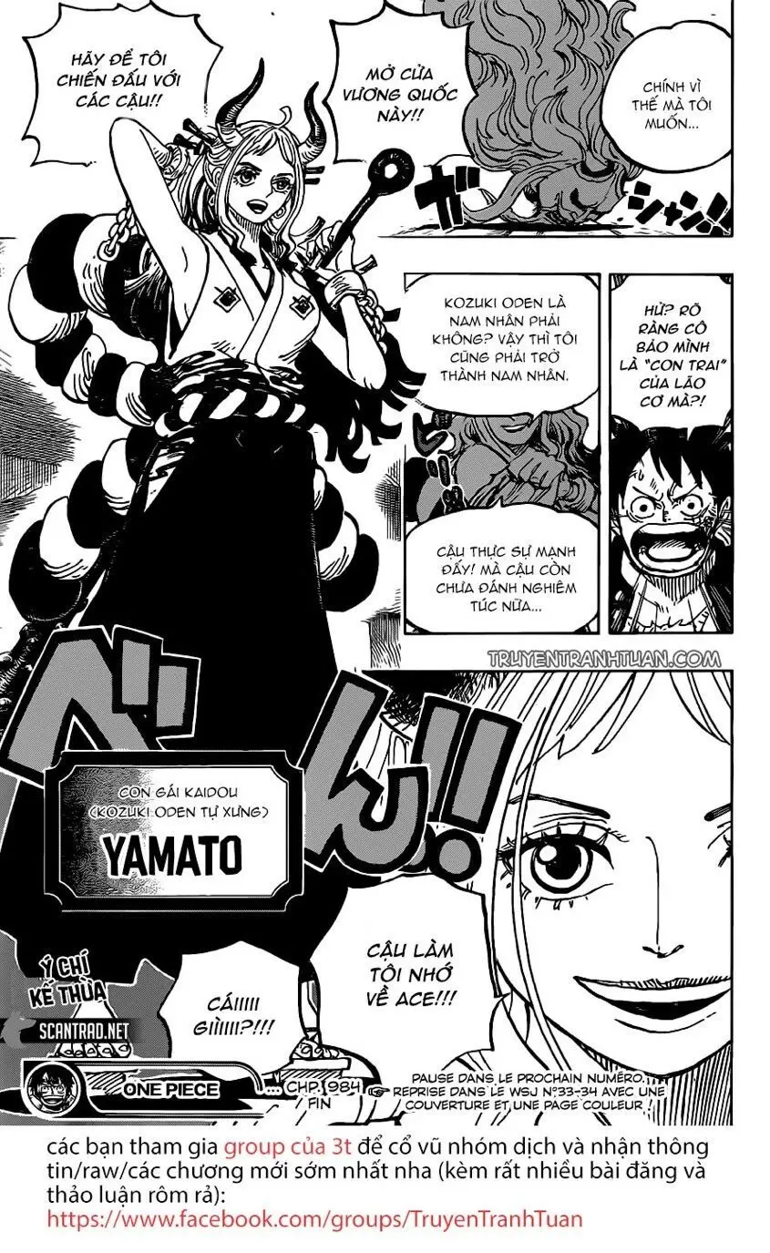 One Piece Chương 984 – trang 14