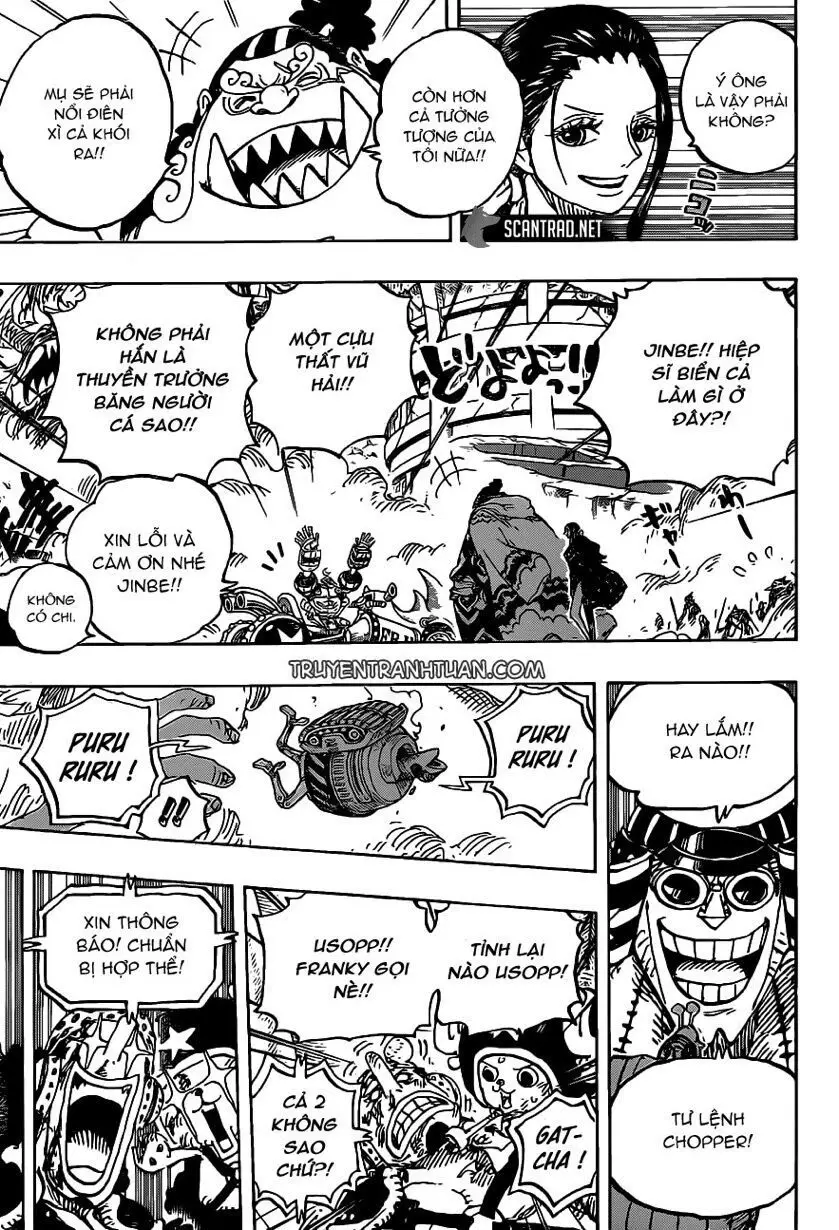 One Piece Chương 989 – trang 9