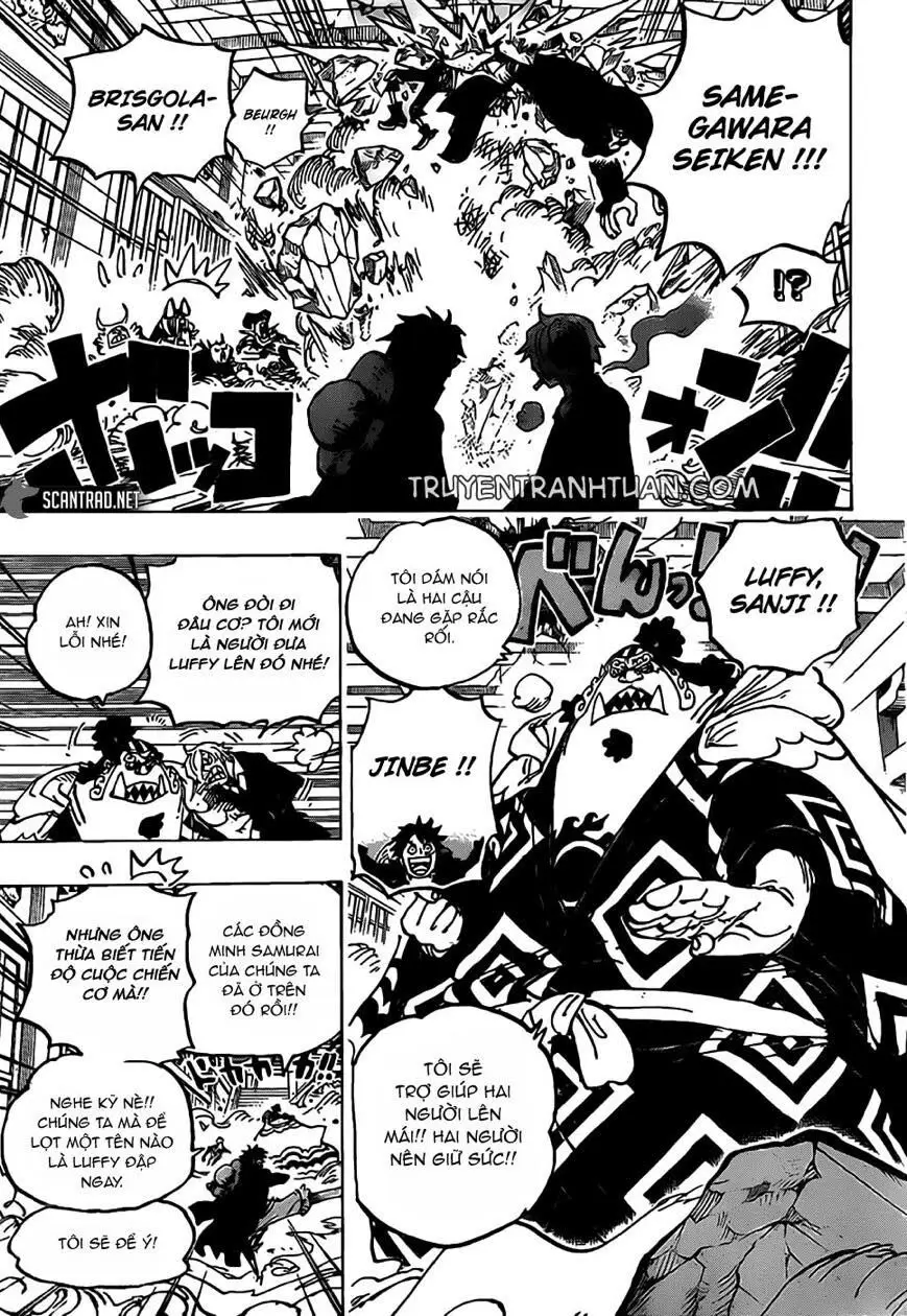 One Piece Chương 993 – trang 9